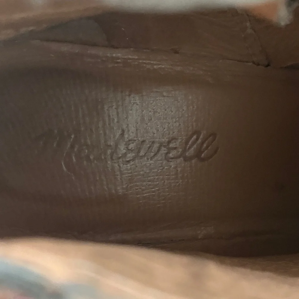 Madewell Women’s Gray Suede Genuine Leather Healed Ankle Boots